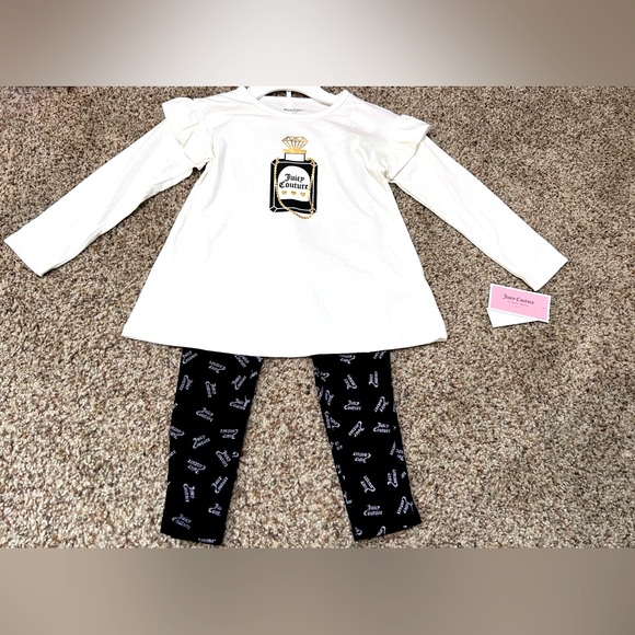 Ensemble été The Children's Place - Pantalon Orange Et Haut à Fleurs Taille 6T, Neuf Avec étiquettes